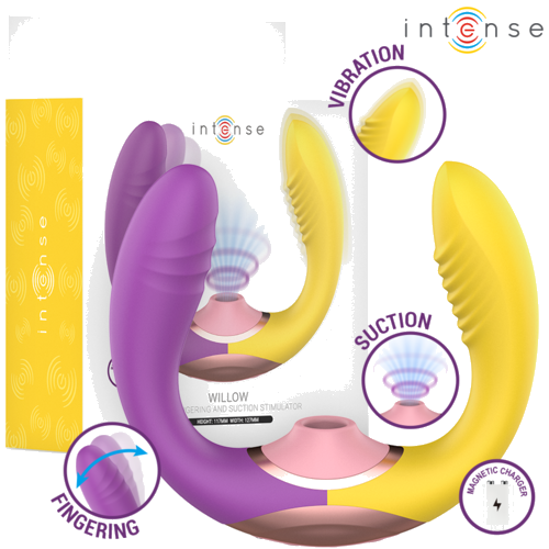 Willow stimolatore a vibrazione e aspirazione 3 in 1 - immagine 2 di 8